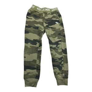 Boys Abercrombie Camo Joggers Size 9 - 10 years